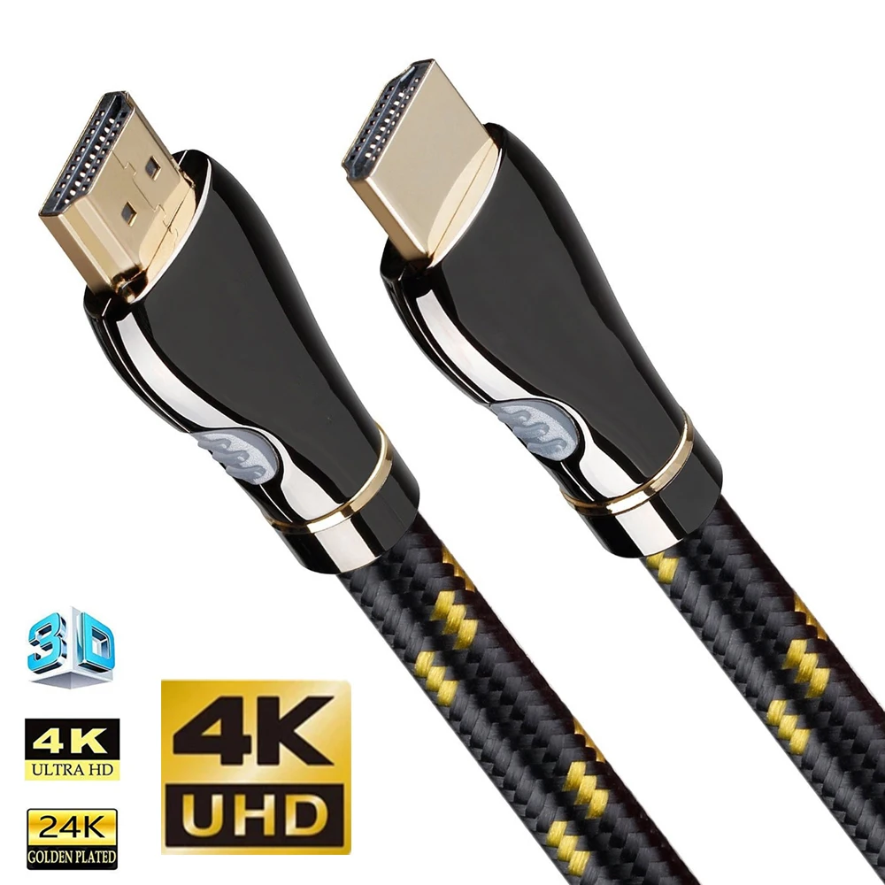 

4K 60HZ HDMI-compatible Cable V2.0 Audio HDR ARC 3D Video HD Cable for Xiaomi MacBook TV Box Projector PS5 PS4 Cable 1/2/3/5M