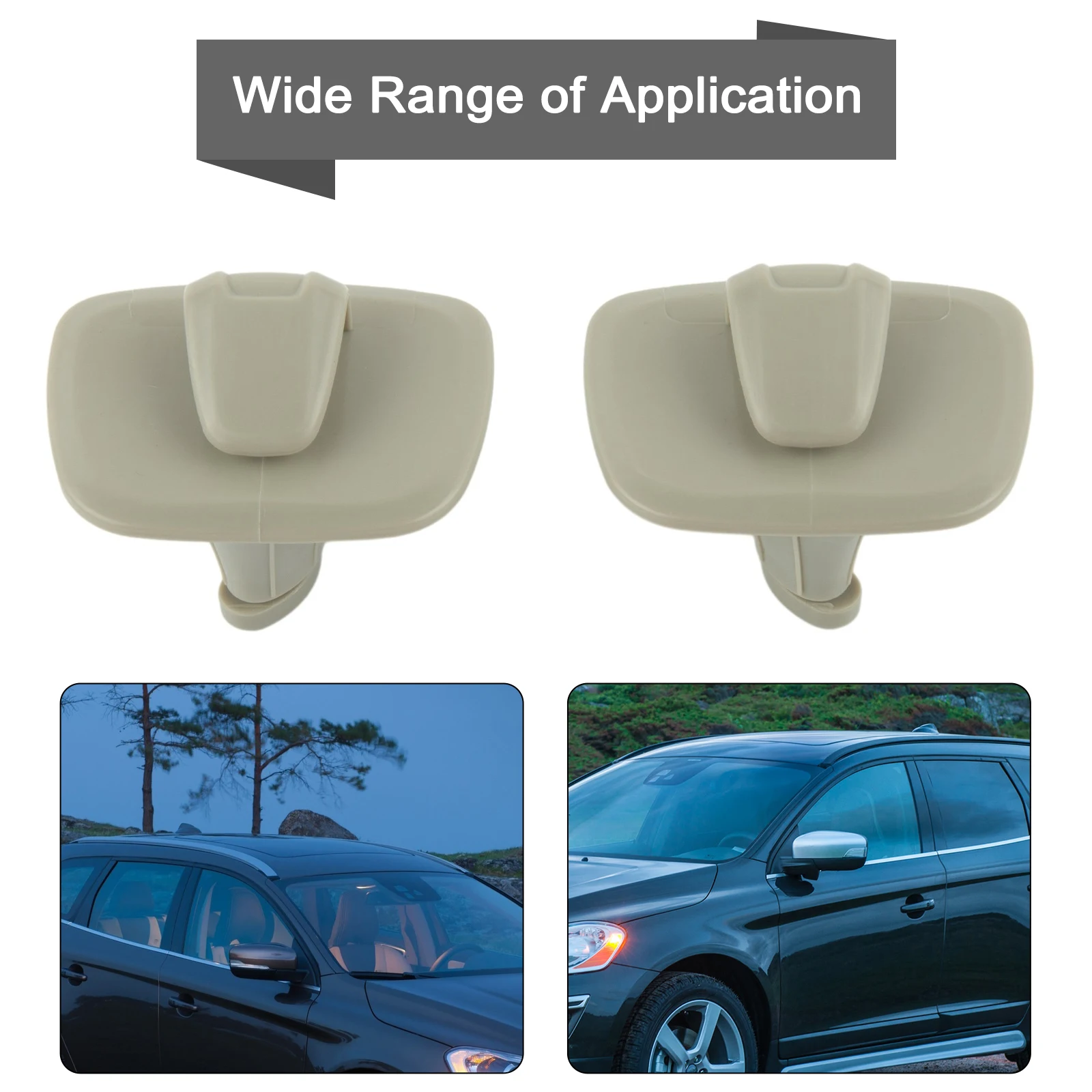 

Car Accessories Hanger Hook 15-20 Models XC90 16-20 S90 16-20 V90 18-20 Models XC40 ABS Beige Black Gray Durable