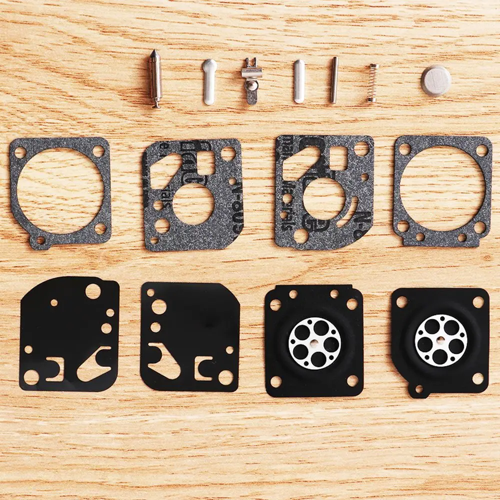 

15pcs RB-29 Echo Chainsaw Brush Cutter Zama Gasket Repair Kit Carburetor Carb Diaphragm