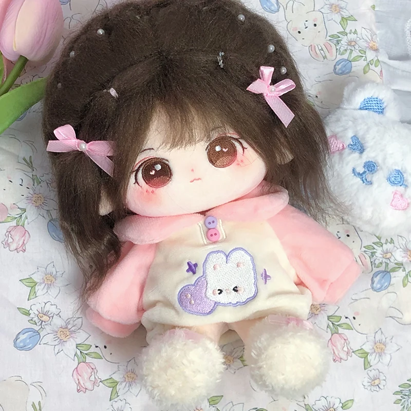 Хлопковая кукла-идол 20 см скелет плюшевая кукла-звезда настраиваемая кукла-голая