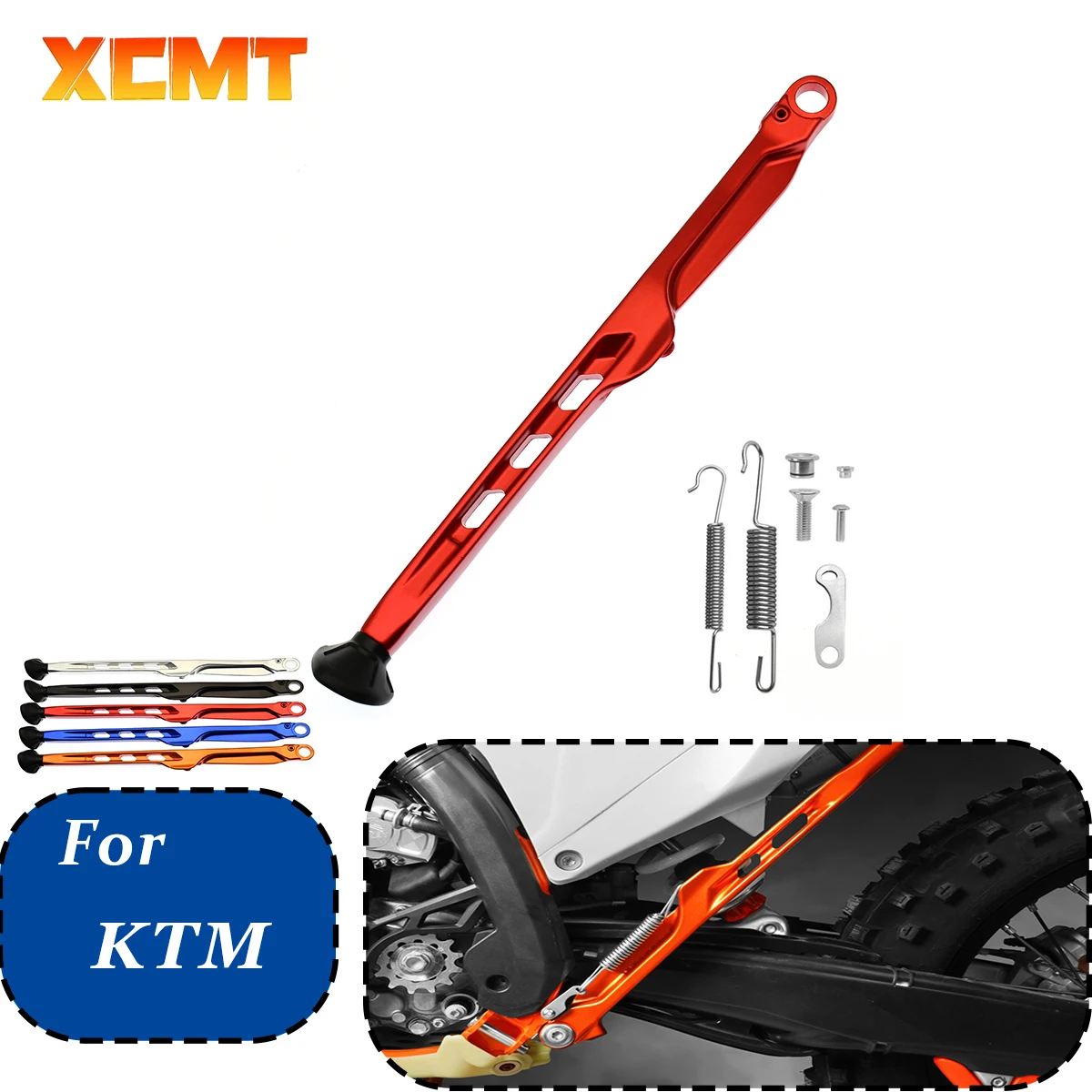 Фото Новейшая опора и пружина для бокового кронштейна мотоцикла KTM HUSQVARNA EXC EXCF XCW XCF-W XC XCF125-450 2023 2024 внедорожный велосипед №1