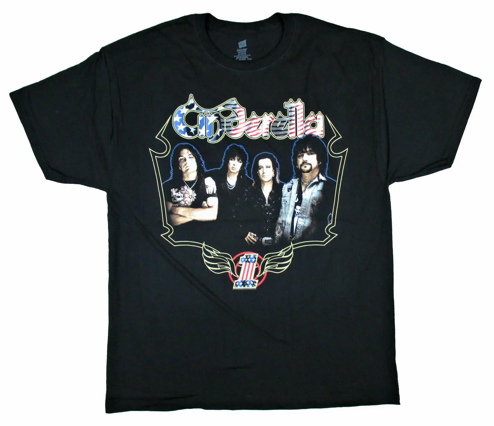 

Cinderella Photo 2012 Tour Black T-Shirt XL NEW