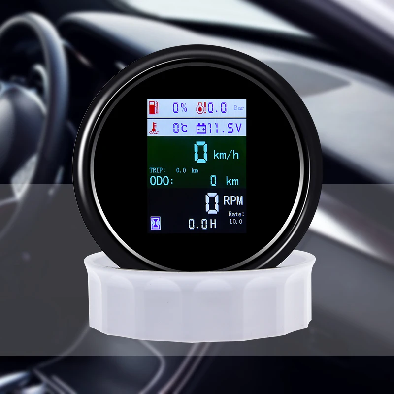 Водонепроницаемый GPS-Спидометр с антенной 85 мм 6 в 1