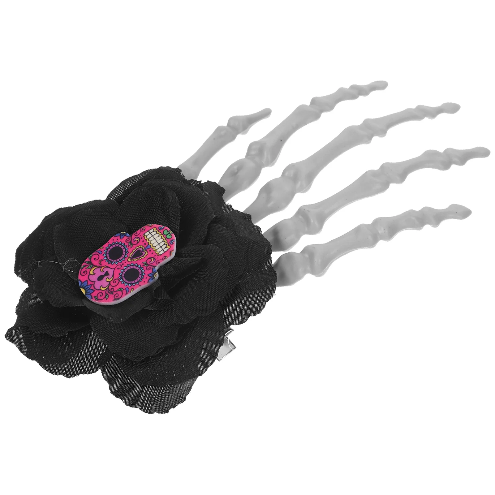 

Halloween Decor Hand Hair Clips Decorate Accessories Women Cloth Women's Goth