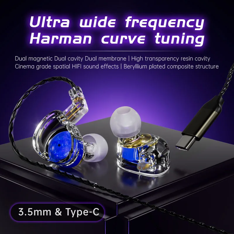 ND Planet Проводные наушники с шумоподавлением | AliExpress