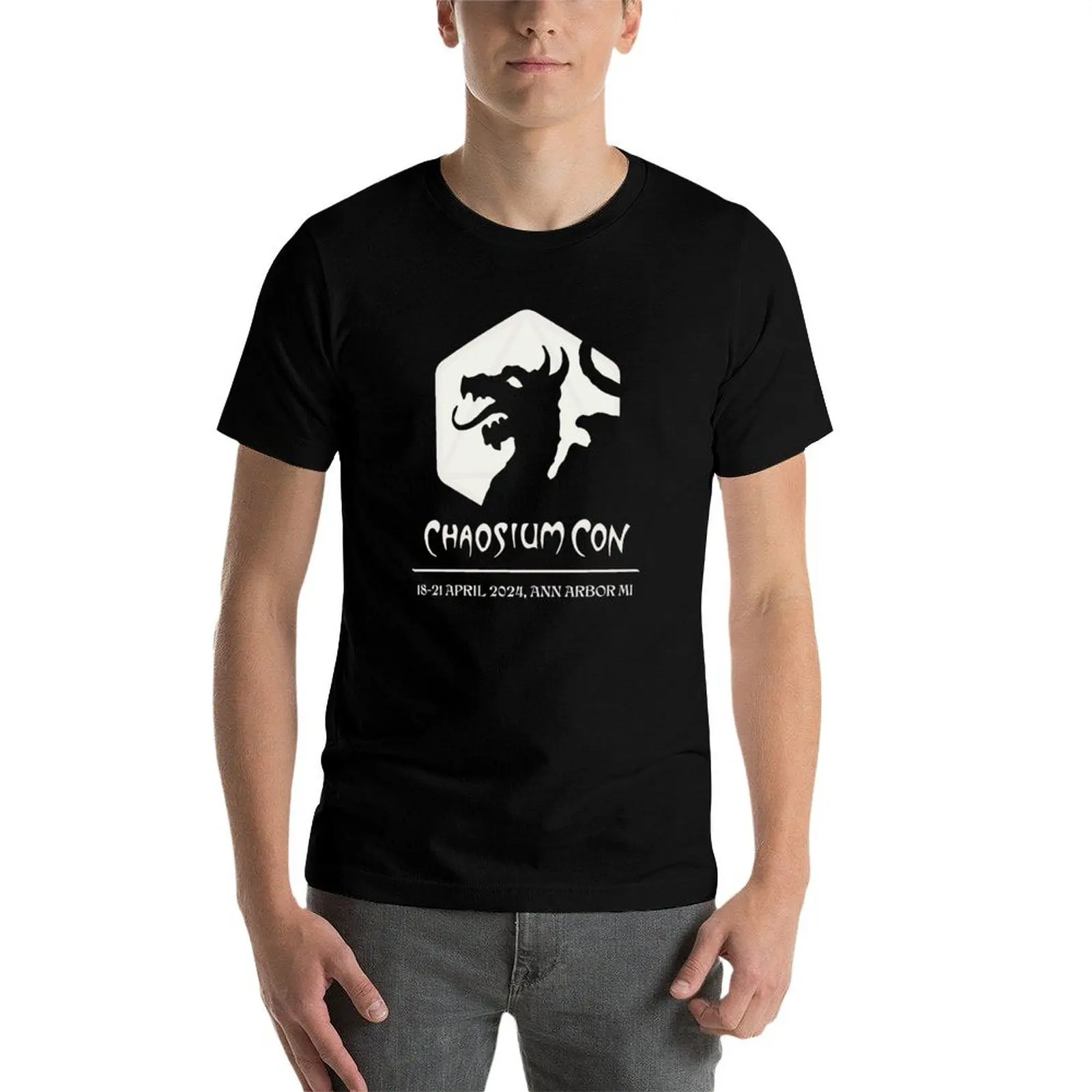 Chaosium Con 2024 футболка хлопок