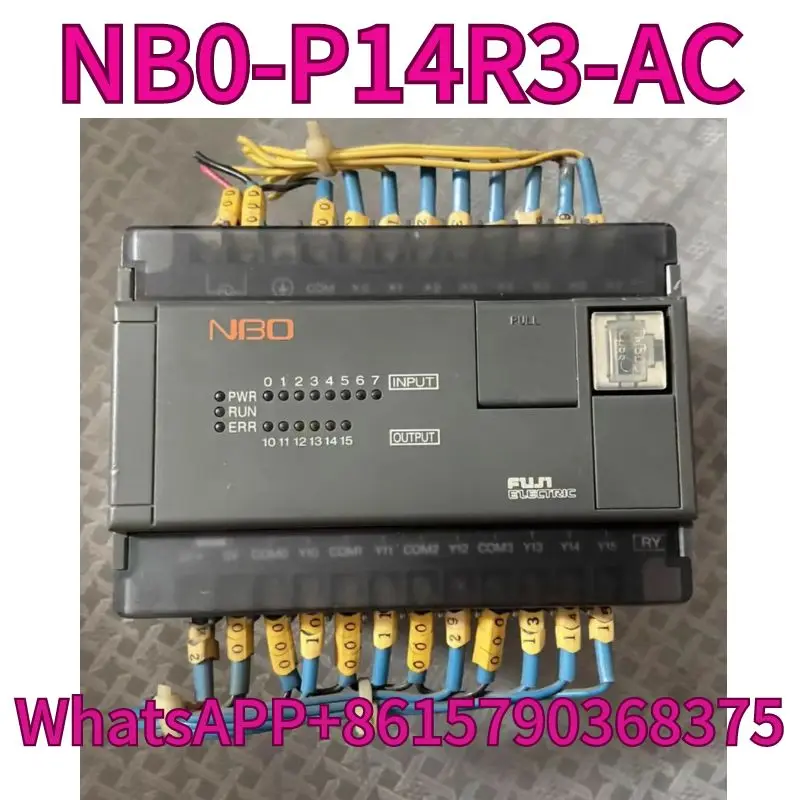 

Used NB0-P14R3-AC programmable controller tested OK and shipped quickly