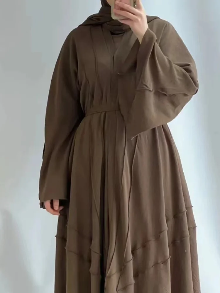 Turkey Dubai Muslim Fashion Dress Kaftans Abaya For Women Moroccan Kaftan Evening Maxi Modest Dresses Morocco Islam Dress Robe