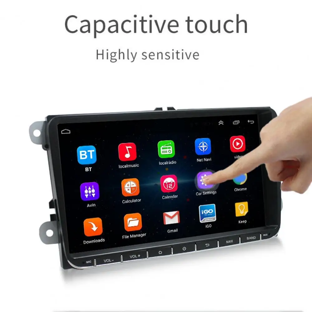 

Car Accessories Multimedia Player Excellent Visual Effect Multi Modes Accurate Positioning 9-Inch Screen Car Radio Receiver
