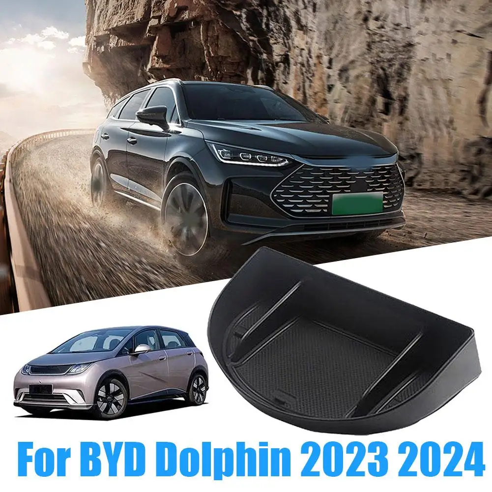 

Центральный автомобильный подлокотник для хранения Box ABS для BYD Dolphin 2023 2024 EV Органайзер центральной консоли лоток с контейнерами Dolphin Accessori P9G5