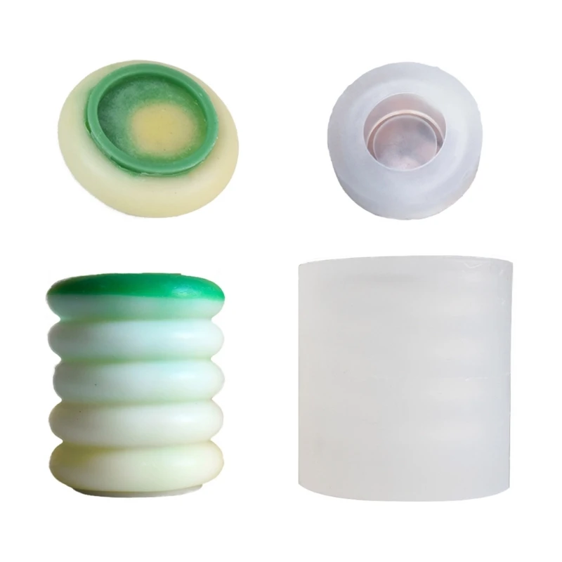 

Nordic Art Gypsum Flower Pot Silicone Mold Epoxy Cup Mold Pen Holder Mold