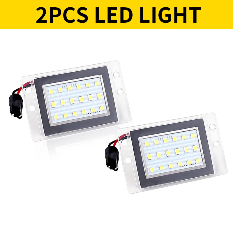 

2 шт. для Volvo 850 855 V70 MK1 XC (крестная страна), белый светодиодный светильник для номерного знака, лампа для номерного знака 9187329