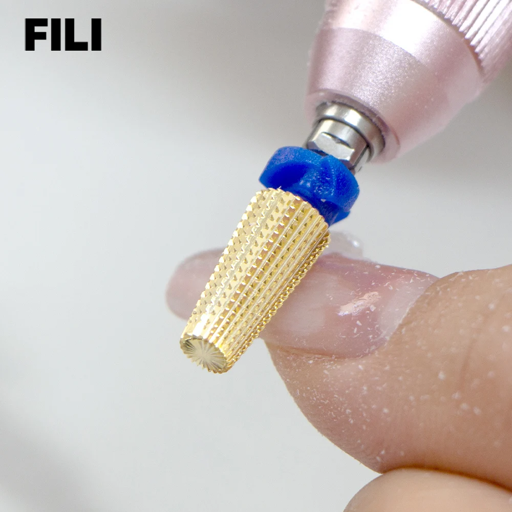 Профессиональное Универсальное Сверло Для Ногтей 3/32 5-в-1 Из Карбида Вольфрама