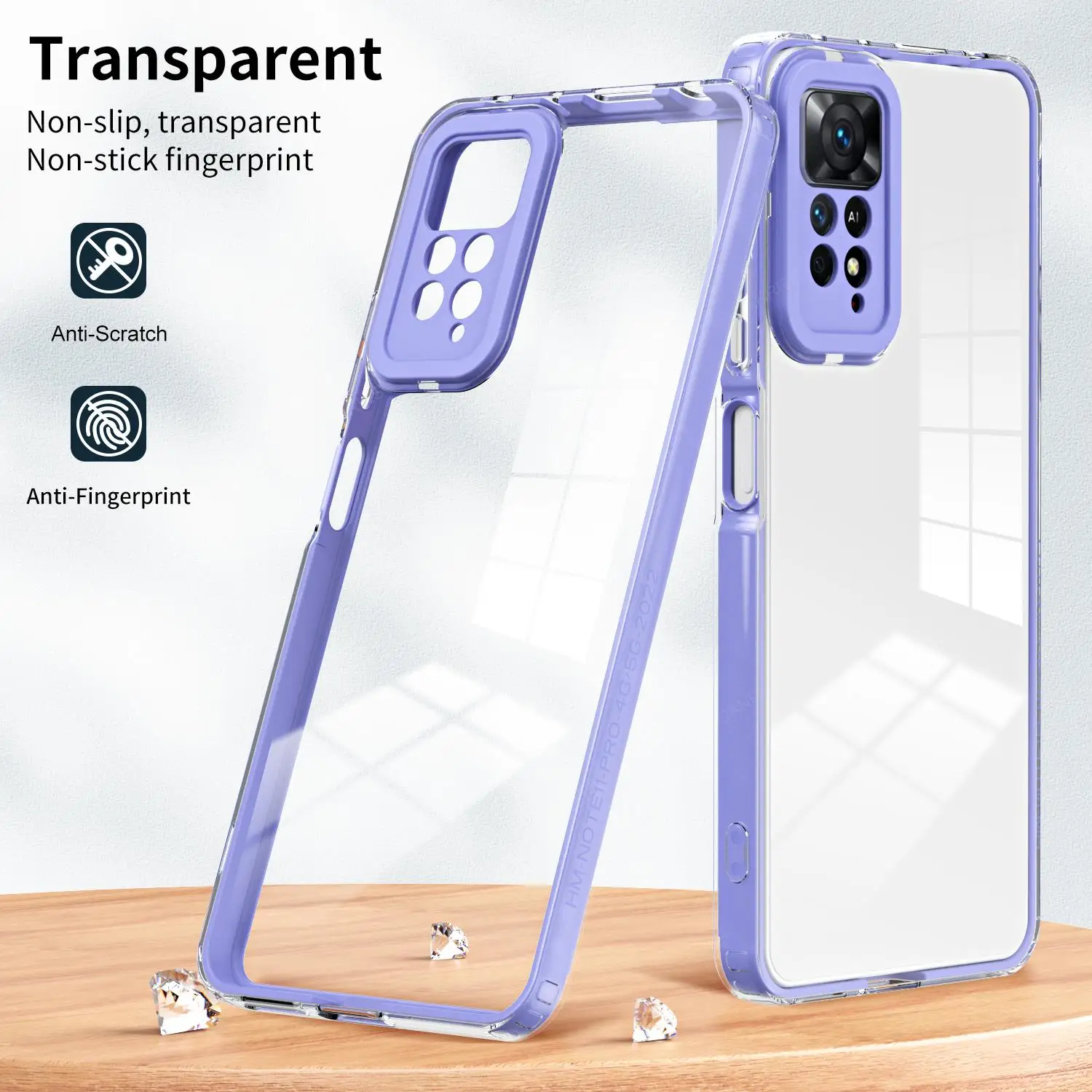 

360 ° Shockproof Case For xiaomi redmi note 11 pro 10 5g note11 s 11s 4g 11 pro Clear Transparent Airbag Cover note10 10pro 10s