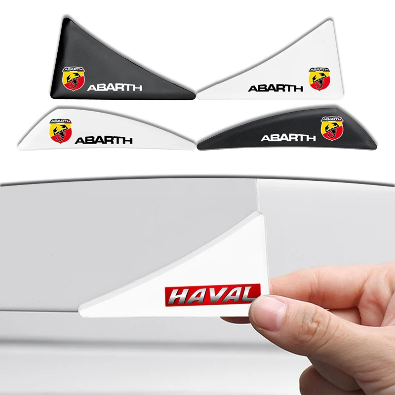 

4PCS Door Corner Cover Bumper Collision Anti-scratch Stickers for Mitsubishi Montero V20 V80 Sport Lancer Ex Evo Car Accessories