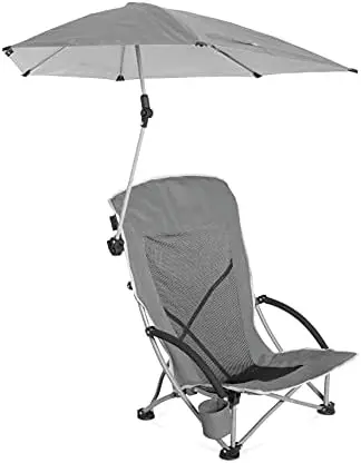 

Sport- Beach Chair with UPF 50+ Adjustable Umbrella