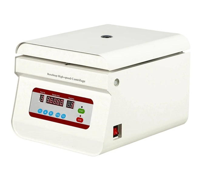 

High Efficiency Benchtop High Speed Centrifuge For Blood Bank Center Optional Rotor
