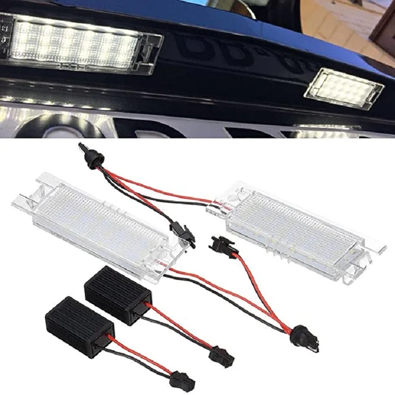 

Car LED License Number Plate Light Lamp For Alfa Romeo 147 156 159 166 Brera Giulietta MiTo GT Spider Error Free Canbus Car Bulb