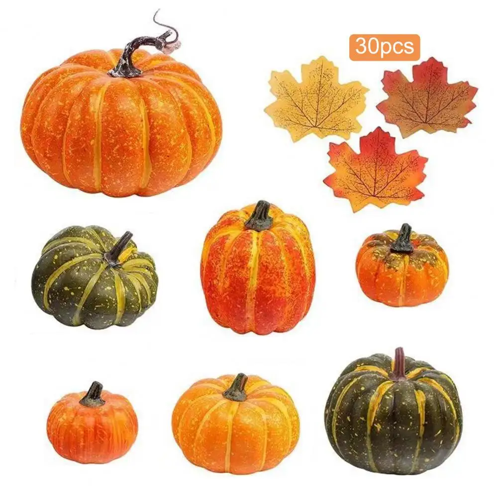 

37 шт./набор, декоративные украшения в виде кленовых листьев