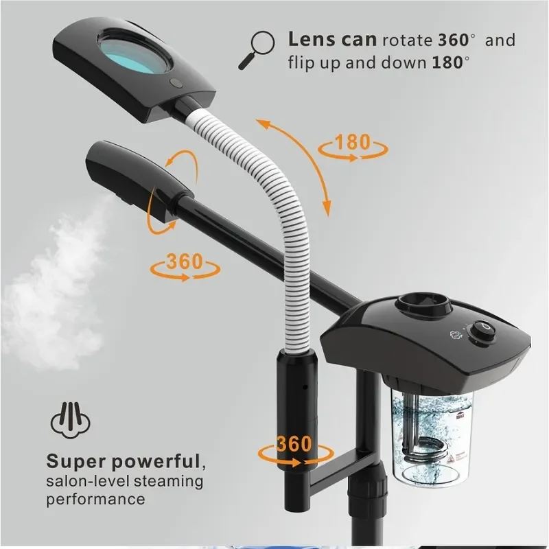 Профессиональный озоновый спрей-пароварка для лица увлажняет кожу очищает поры