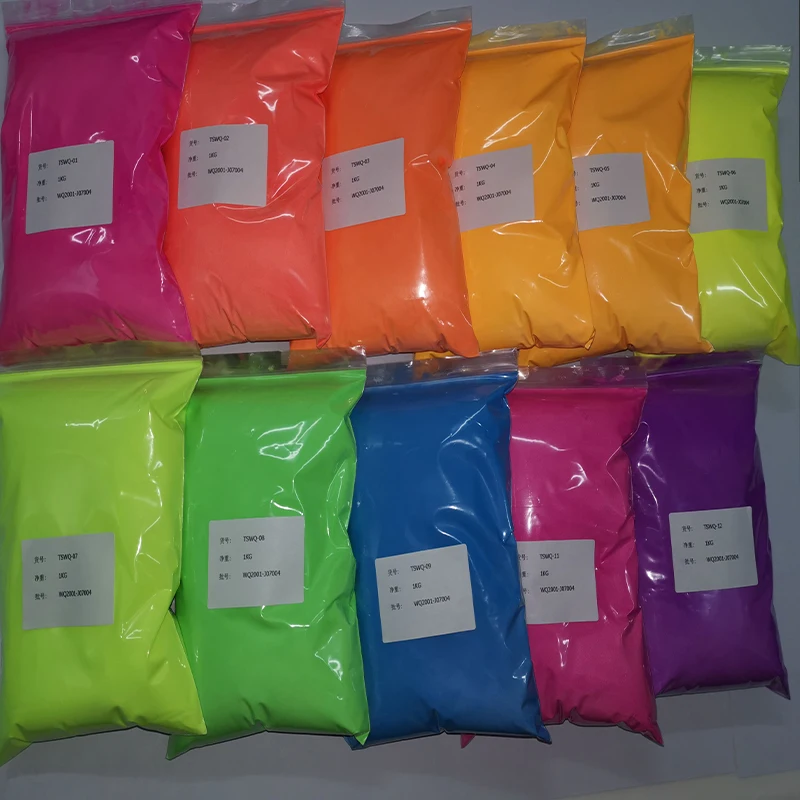 

100G Acrylic Bright Neon Phosphor Pigment Powder,Fluorescent Color Effect Nail Dust, Lasting Neon Phosphor Nail Art Powder 1#