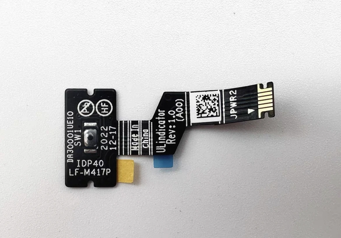 Новый оригинальный соединительный кабель кнопки питания для ноутбука Dell Alienware X14