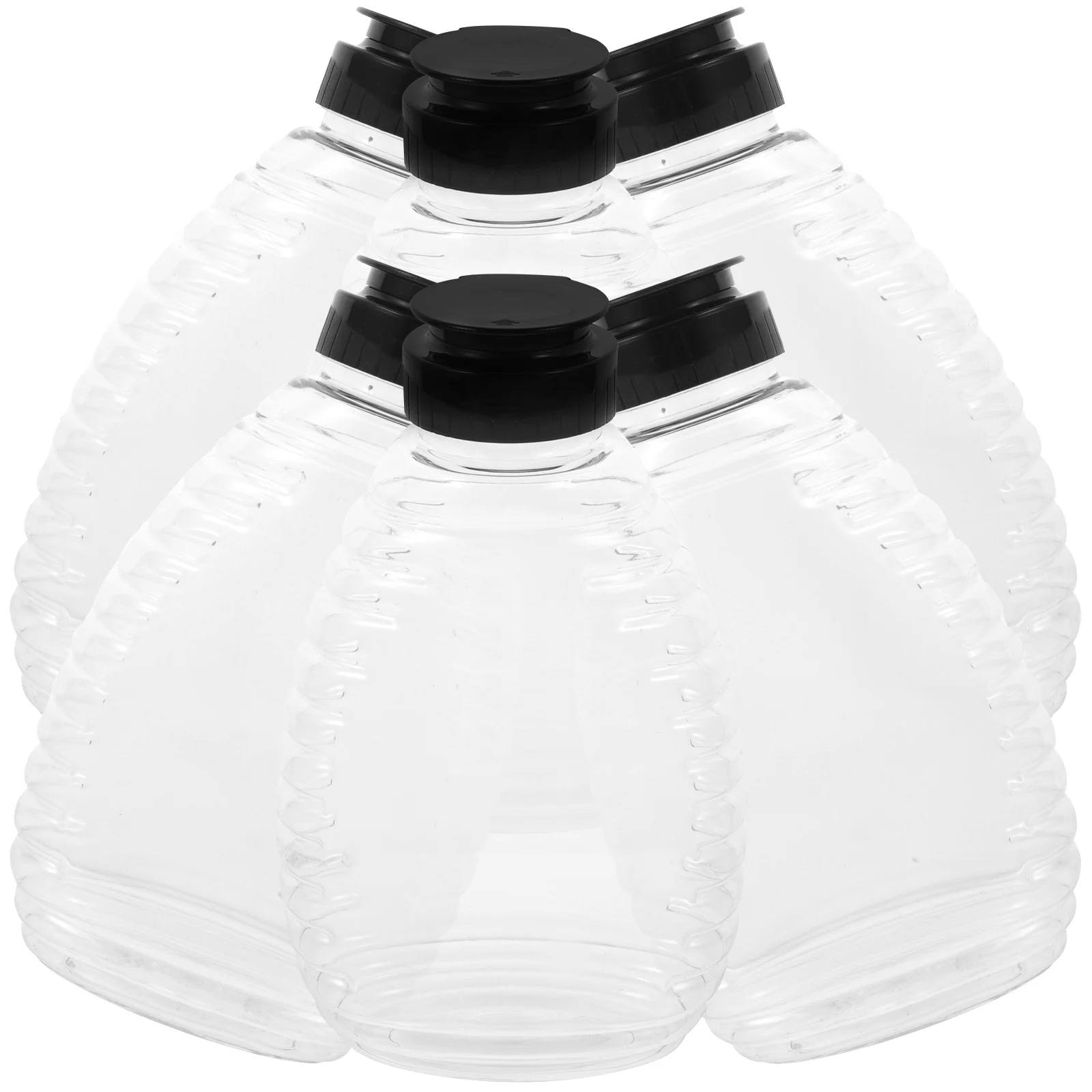 

6Pcs For Kitchen Sauce Jars With Lids Ketchup Squeeze Bottles Covered Ketchup Bottles for Kitchen