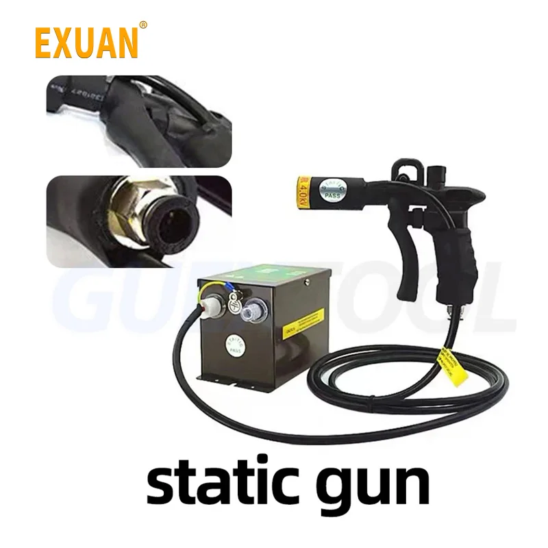 Антистатический пневматический пистолет Ионизирующий Электростатический с