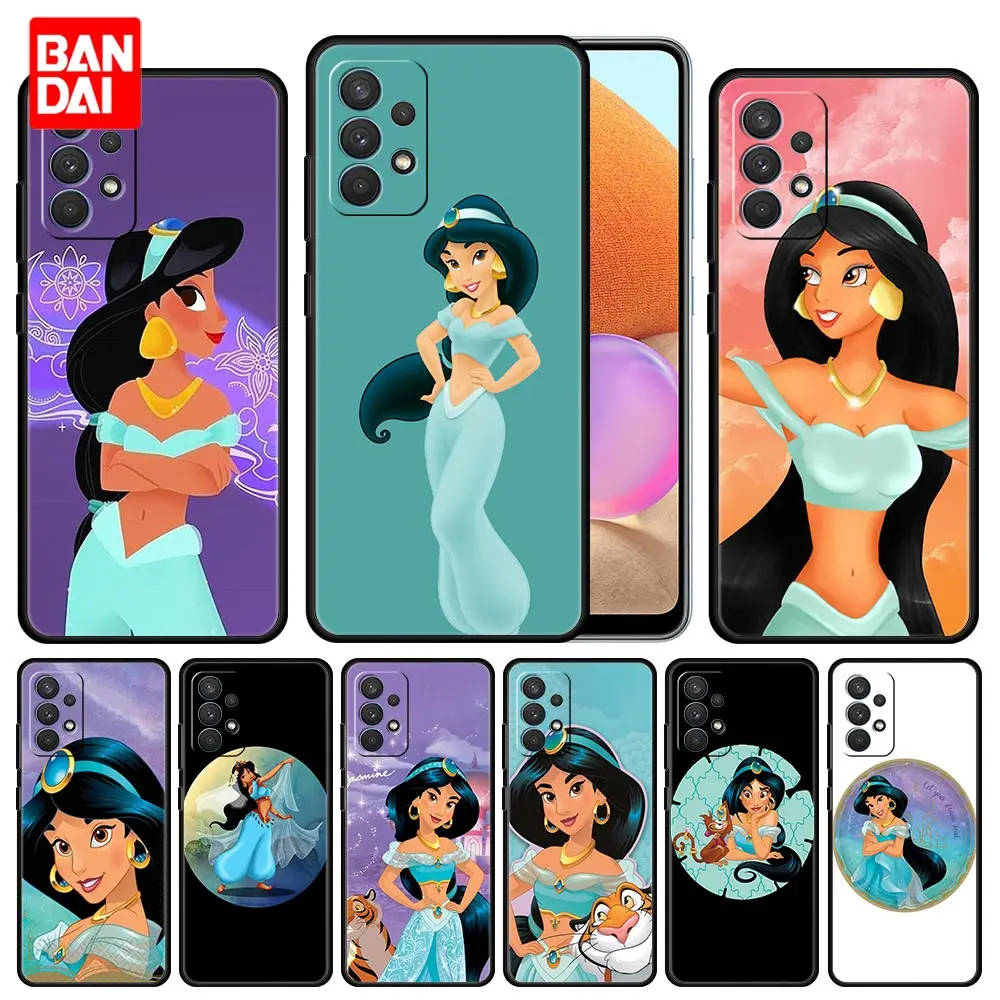 

Aladdin Jasmine Princess Phone Case for Samsung Galaxy A12 A52 A32 A72 A22 A02 A21 A51 A21s A02s 4G 5G Funda Cover Silicone Capa