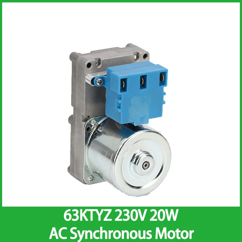 

63KTYZ 230 В 20 Вт AC синхронный редукционный двигатель на древесном топливе