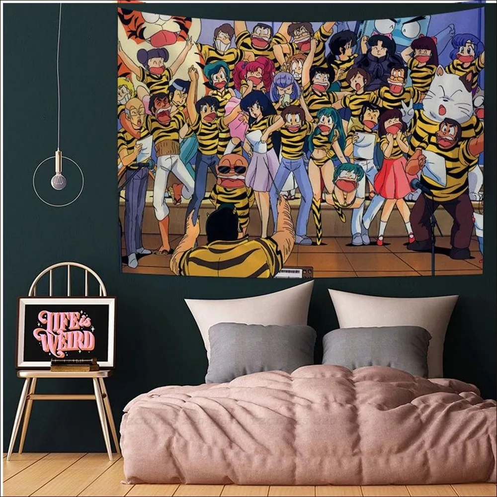 Рисунок 3 - Декоративный гобелен с рисунком аниме Urusei yatсура