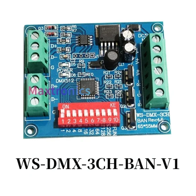 

Новый 3CH 4CH 6CH 8CH DMX декодер DMX512 RGB RGBW контроллер канала диммера для SMD 5050 2835 3828 Светодиодная лента