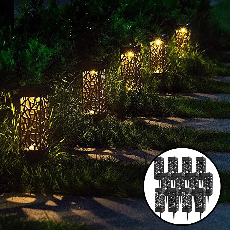 

Outdoor Solar LED Lawn Light Waterproof Garden Decor Lamp for Pavilion Yard Landscape Buried Lamps Garden Christmas Decoration
