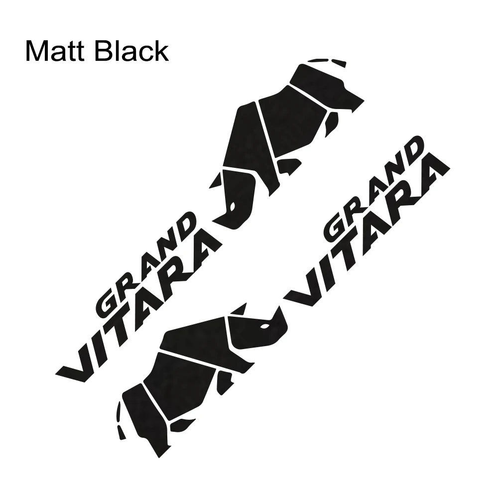 

2 Шт. Виниловые Наклейки С Спортивными Полосами Для Suzuki Grand Vitara AT MT 4X4 OFF ROAD, Наклейки На Боковые Двери