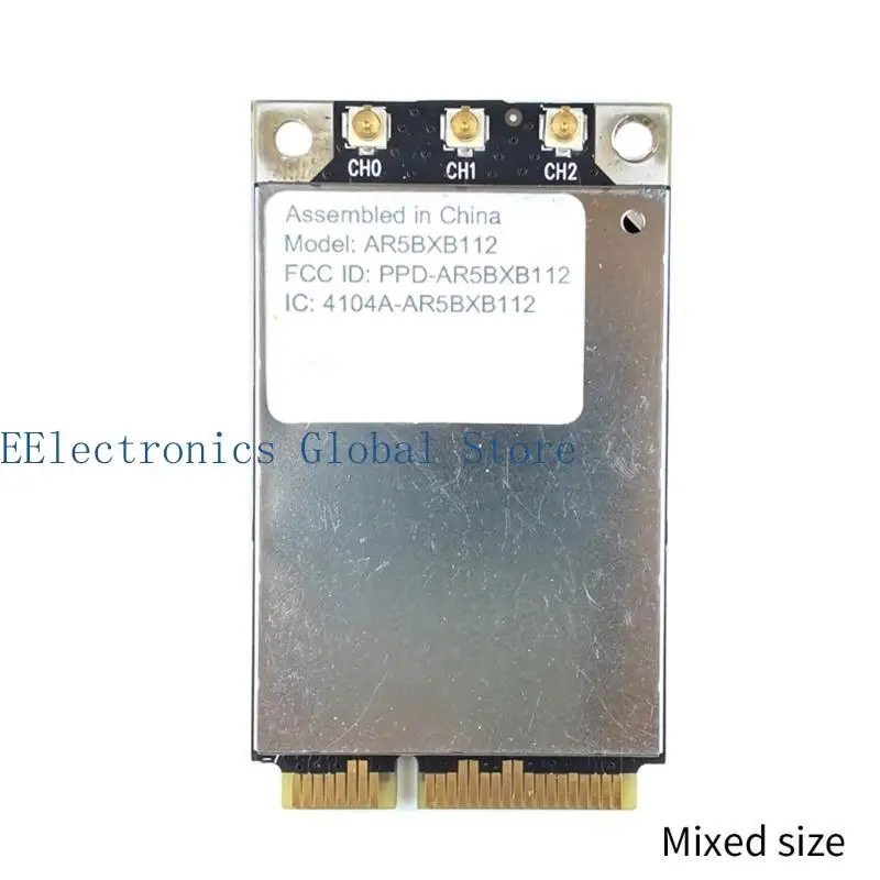 462B AR9380 Mini PCI-E, двухдиапазонный Wi-Fi, 2,45 ГГц, 450 Мбитс, AR5BXB112, двухдиапазонный (art.: 3920dae4ee3fb) - 3920dae4ee3fb