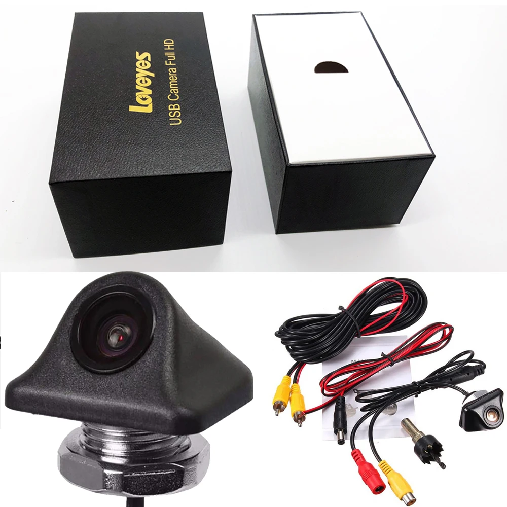 Универсальная автомобильная камера заднего вида HD водонепроницаемая