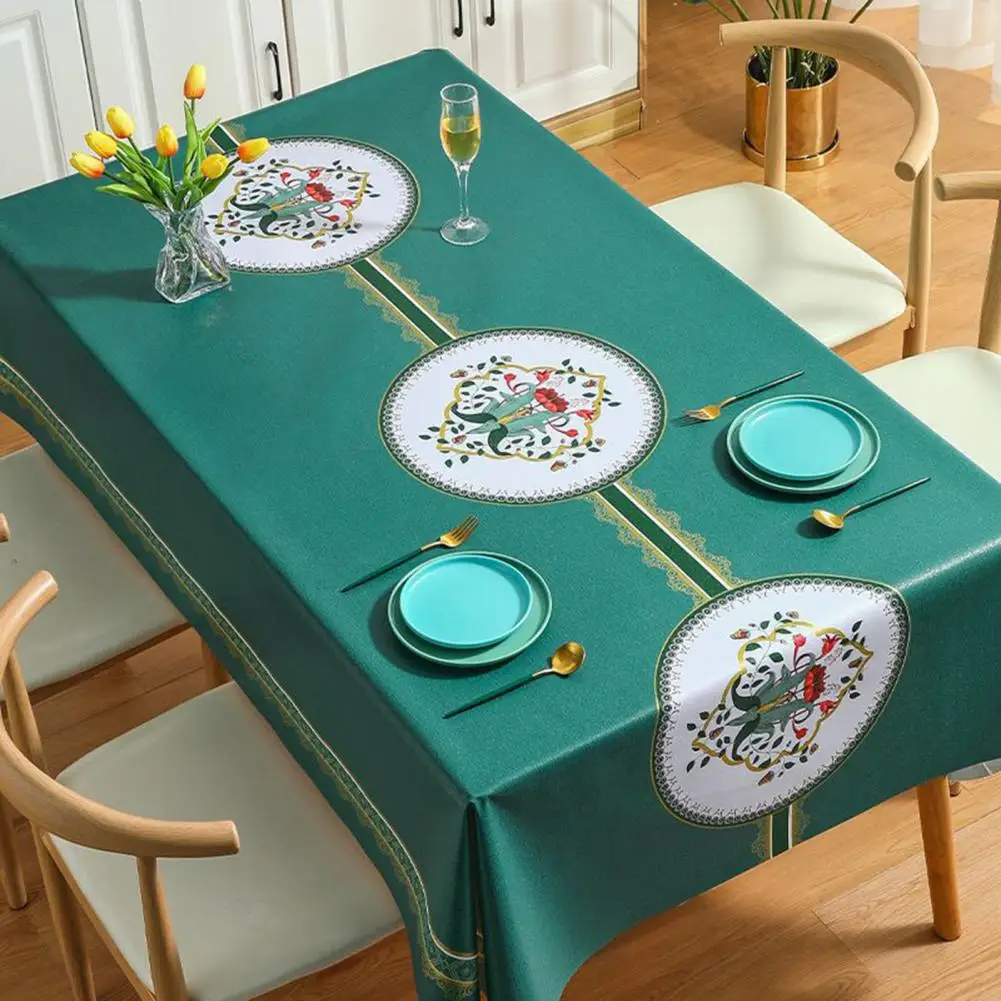 

Coffee Table Cloth Wear-resistant Oilproof No-fading Tear Resistant Table Cloth Home Decor