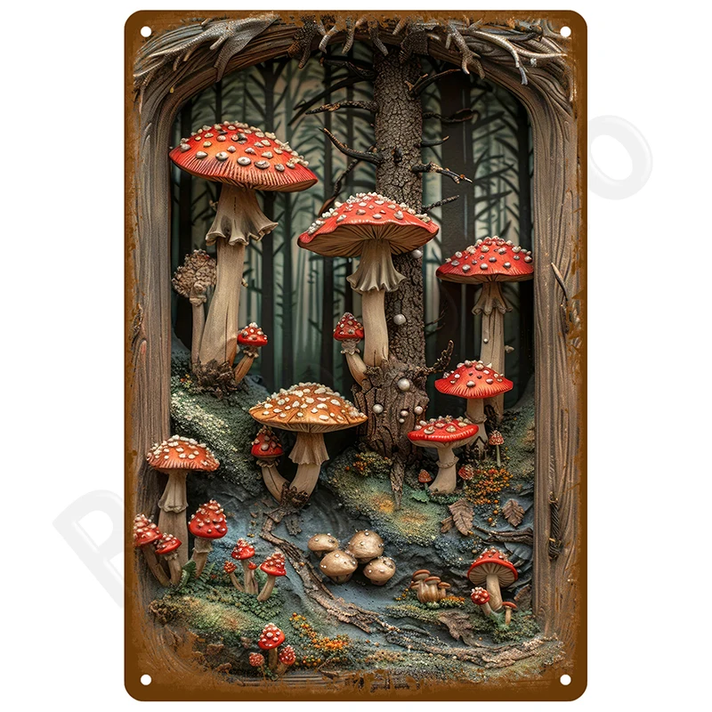 

Ретро жестяная вывеска для интерьера