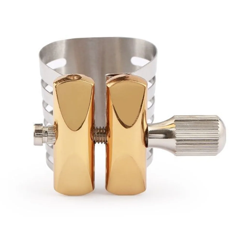 

Metal Adjustable Saxophone Ligature Clip Adjustment Saxophone Fastener Clip For Tenor Alto Soprano Sax Mouthpiece