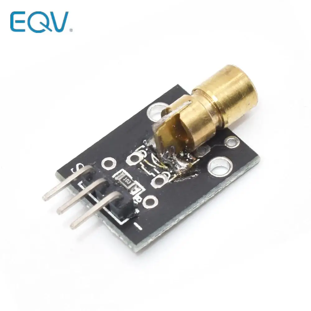 

Умная электроника, новинка, Φ 3pin 650nm, красный лазерный передатчик, точечный диод, модуль медной головки для Arduino AVR PIC DIY, Бесплатная доставка