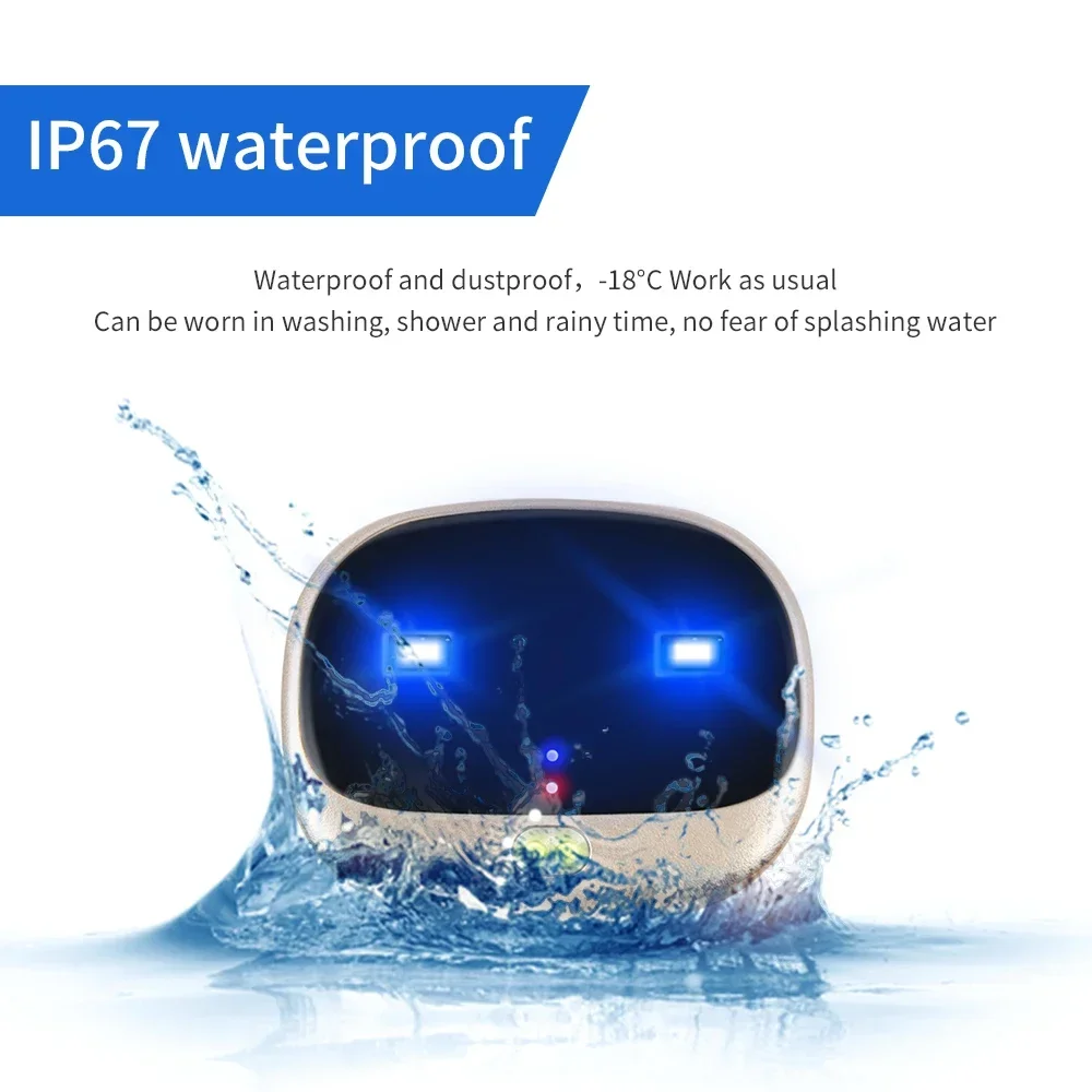 4G водонепроницаемый Gps-трекер для домашних животных светодиодная подсветка