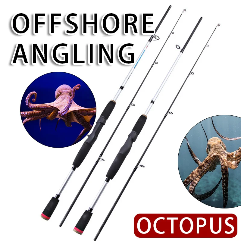 

Hard FRP Fishing Pole Casting Spinning Gear Carp Trou Octopus Squid Rods Kastking Portable Super Light Rock Pesca Jigging Rods