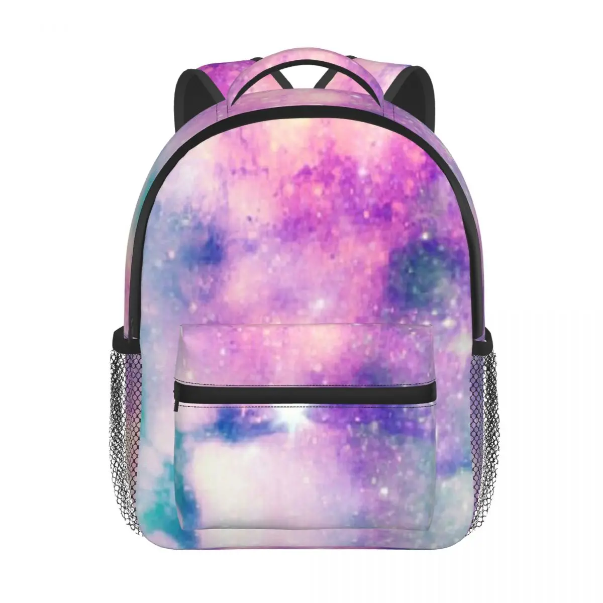 Children Bag Starry Galaxy Unicorn Colours Kids Bag Kindergarten Preschool Backpack for Boys Girls 3-4-6 Years Old