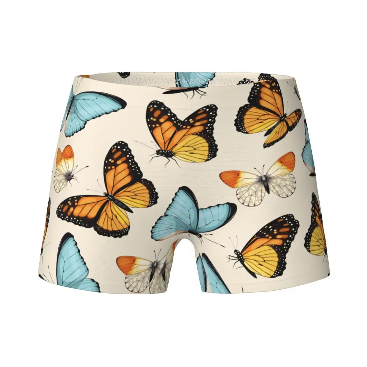 

Girl Vinatge Butterfly Pattern Boxers Child Pure Cotton Underwear Kids Teenage Underpants Breathable Briefs Size 4T-15T