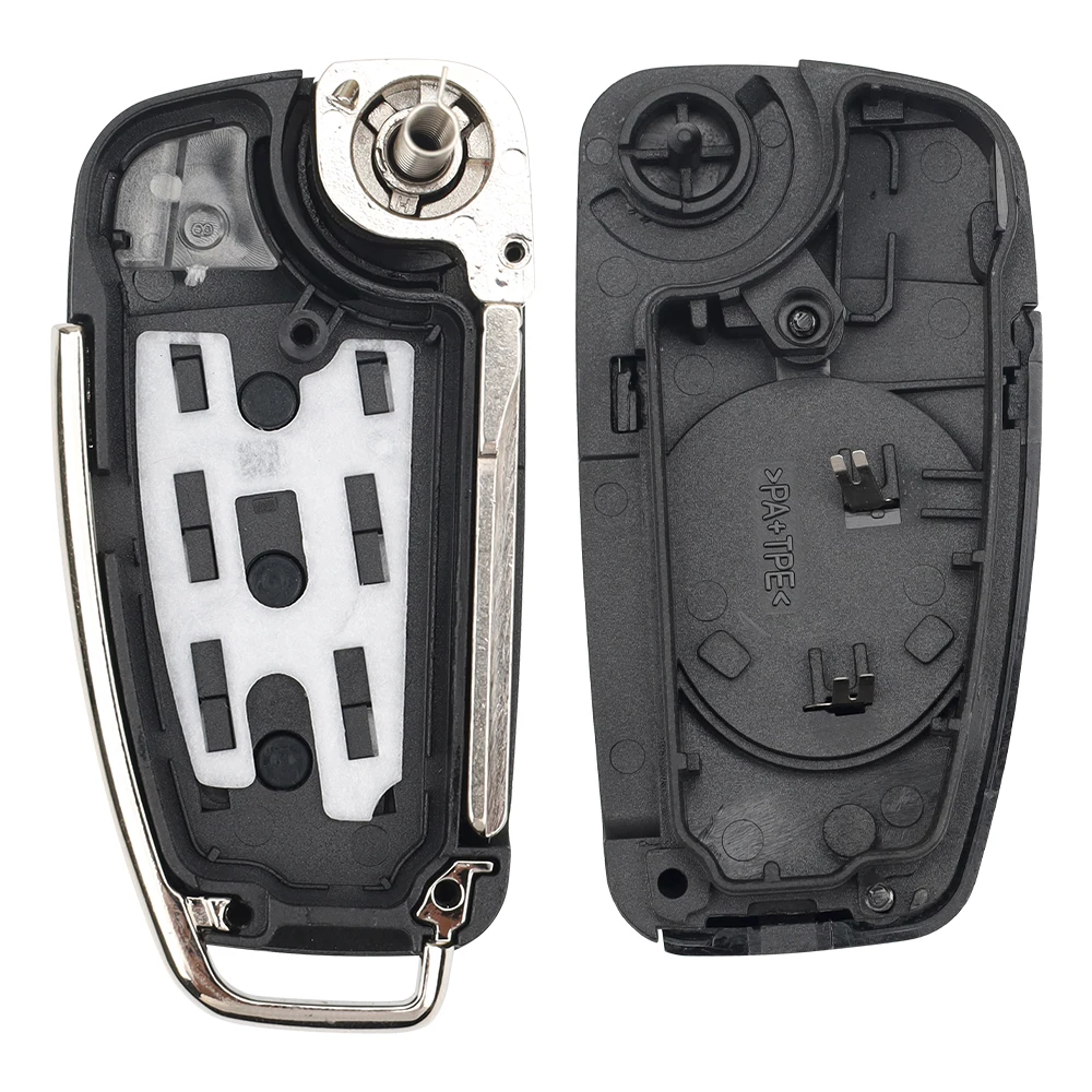 DAhai Audi 3-кнопочный сменный пульт дистанционного управления для A3 A4 A6 Q7 TT HU66 Uncut Blade