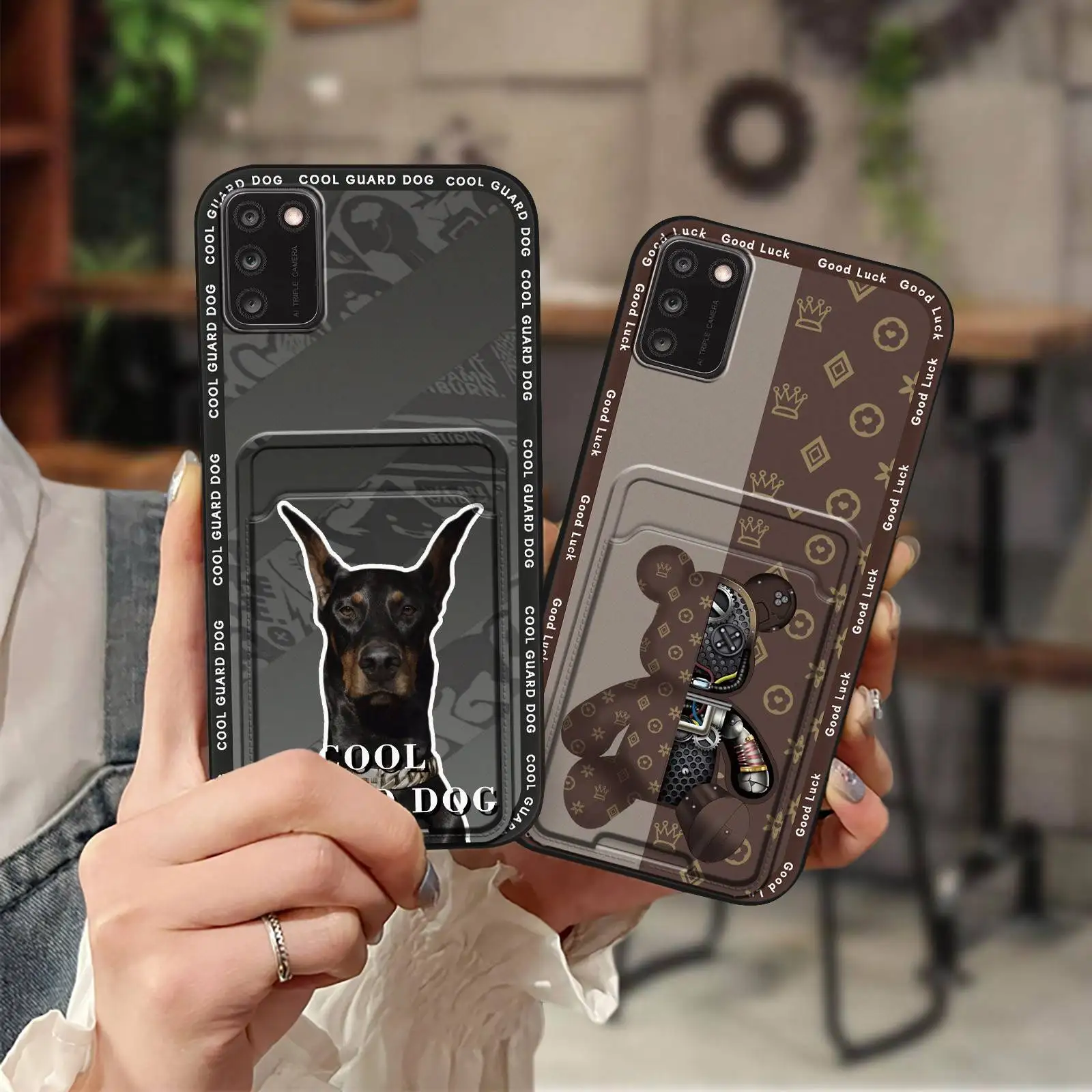 Водонепроницаемый грязеотталкивающий чехол из ТПУ для телефона с отделением