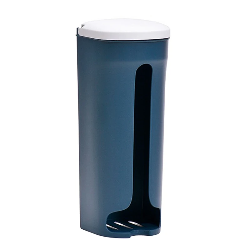 

Органайзер для хранения мусорных пакетов, настенный пластиковый стеллаж для хранения с крышкой для дома и кухни