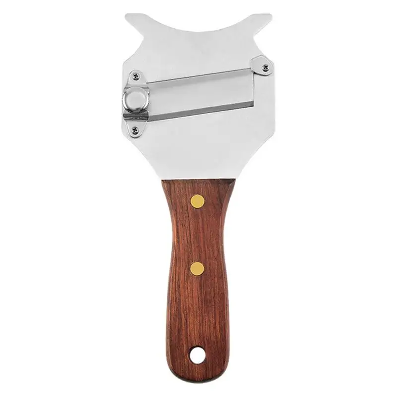 Stainless Steel Slicer Shaver For Truffle Adjustable Non Slip Cutters With Wood Handle Kitchen Gadgets Machine