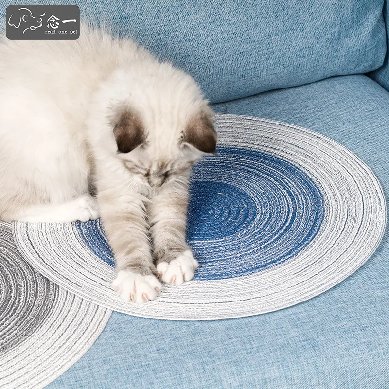 

Cat Mat Couch Cat Scratch Guards Mat Cat Scratch Pad Rattan Pet Mat Protect Sofa Cats Bed Grinding Cat's Claws Cats Accessories