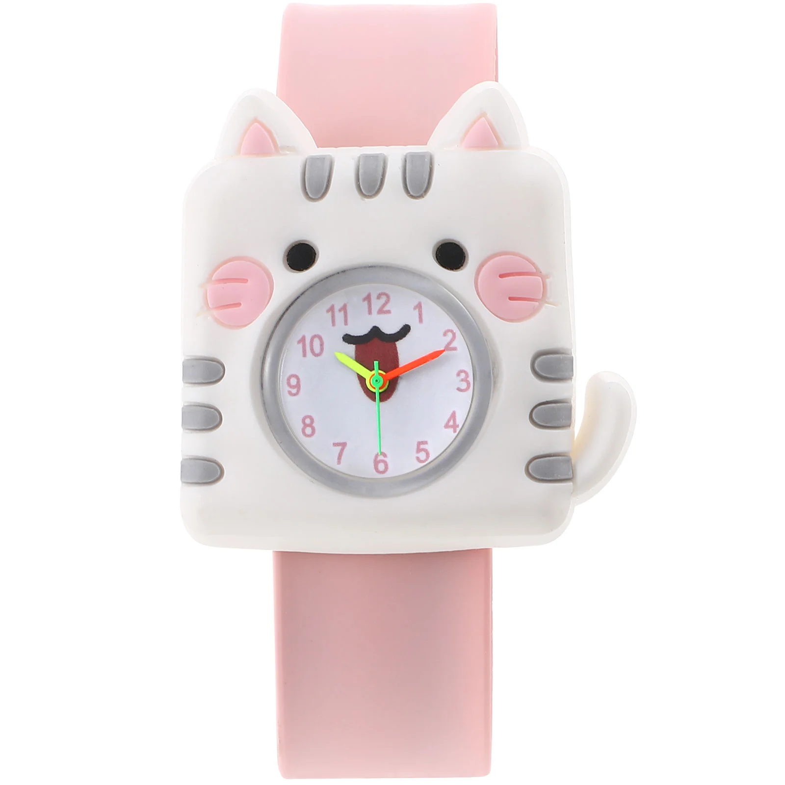 

Slap Watch Kidsbracelets Snap Bracelet Watchesanimal Girls Silicone Cartoonboys Children Wristband Kid Bulk Brackets Cat Band